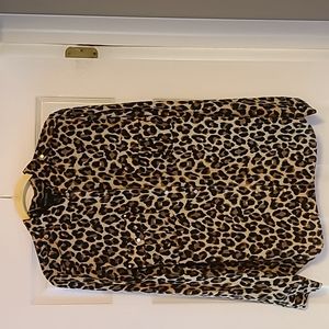 Leopard blouse